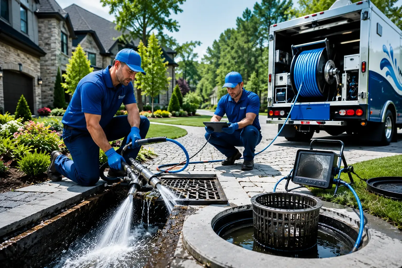Local outdoor drain cleaning professionals in Breedsville, MI